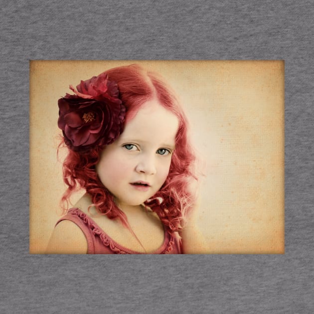 Mila as a Vintage Rose by micklyn